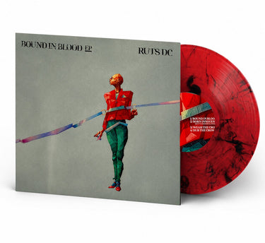 10 Inch Red & Black Smoke Vinyl