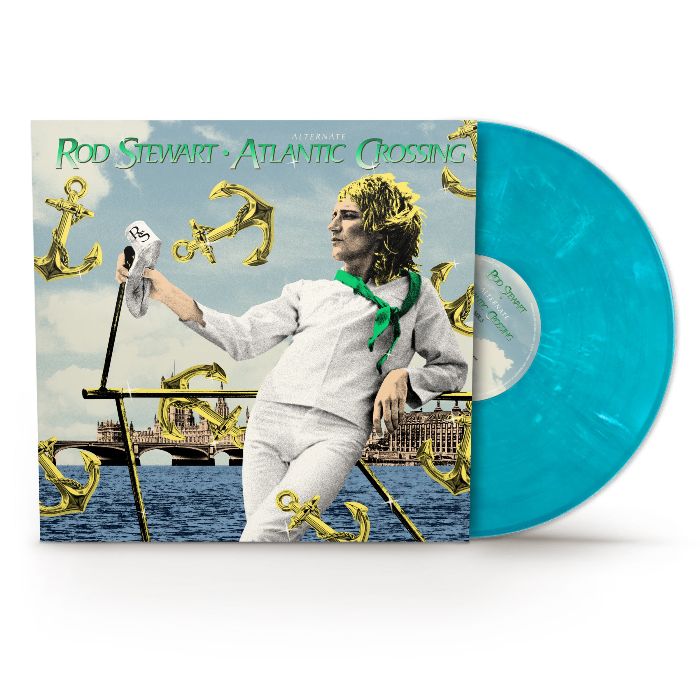 ROD STEWART - Alternate Atlantic Crossing - 1LP - Blue Marble