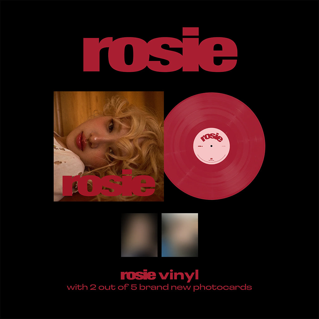 ROSÉ - rosie (with 2 out of 5 photocards) - LP - Red Vinyl – Spindizzy