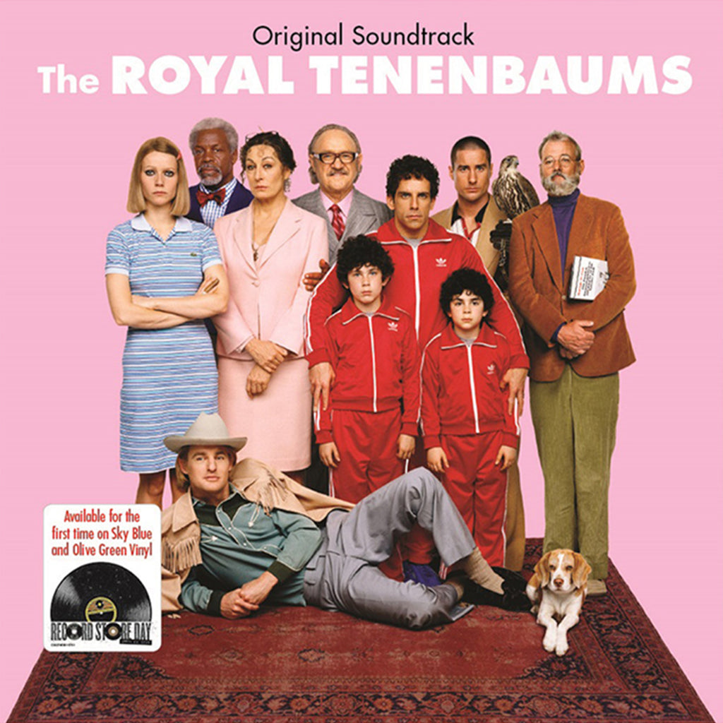 VARIOUS - The Royal Tenenbaums (Original Soundtrack) [Black Friday 2023] - 2LP - Sky Blue and Olive Green Vinyl [NOV 24]