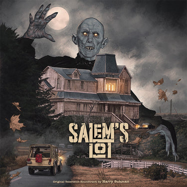 HARRY SUKMAN - Salem's Lot (Original TV Soundtrack) - 2LP - 180g Iridescent Blue Swirl Coloured Vinyl
