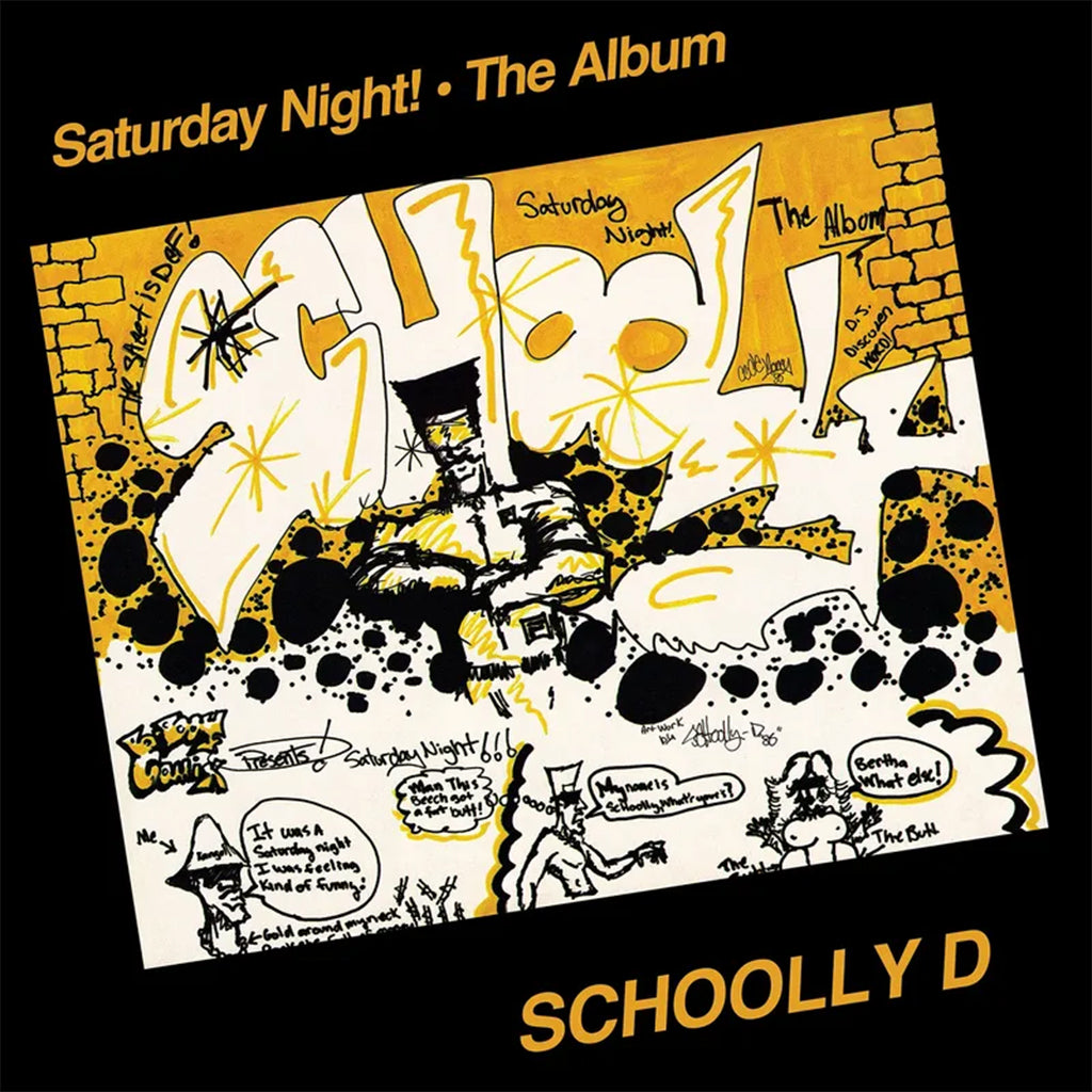 SCHOOLLY D - Saturday Night: The Album - LP - Lemon Pepper Coloured Vinyl [RSD 2024]