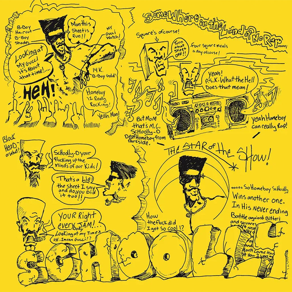 SCHOOLLY-D - Schoolly-D [Black Friday 2023] - LP - Yellow And Black Mix Vinyl [NOV 24]