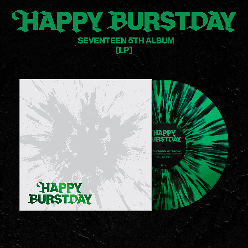 SEVENTEEN - Happy Burstday - LP - Evergreen w/ Black Splatter