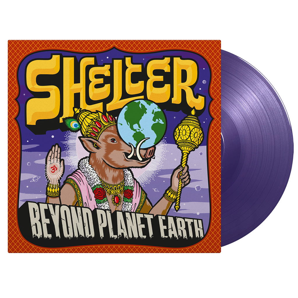 SHELTER - Beyond Planet Earth (Reissue) - LP - 180g Purple Vinyl
