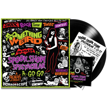 Black Vinyl LP + Bonus DVD