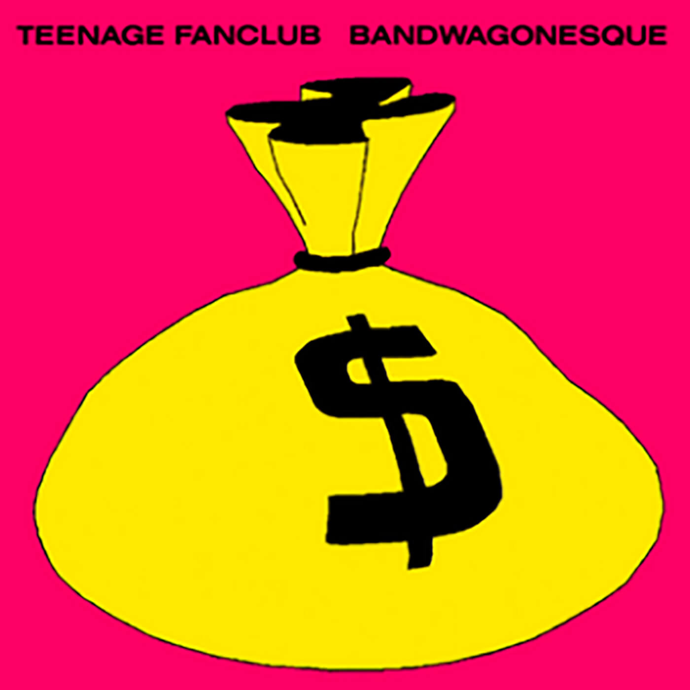 TEENAGE FANCLUB - Bandwagonesque (NAD 2023) - LP - Transparent Yellow Vinyl