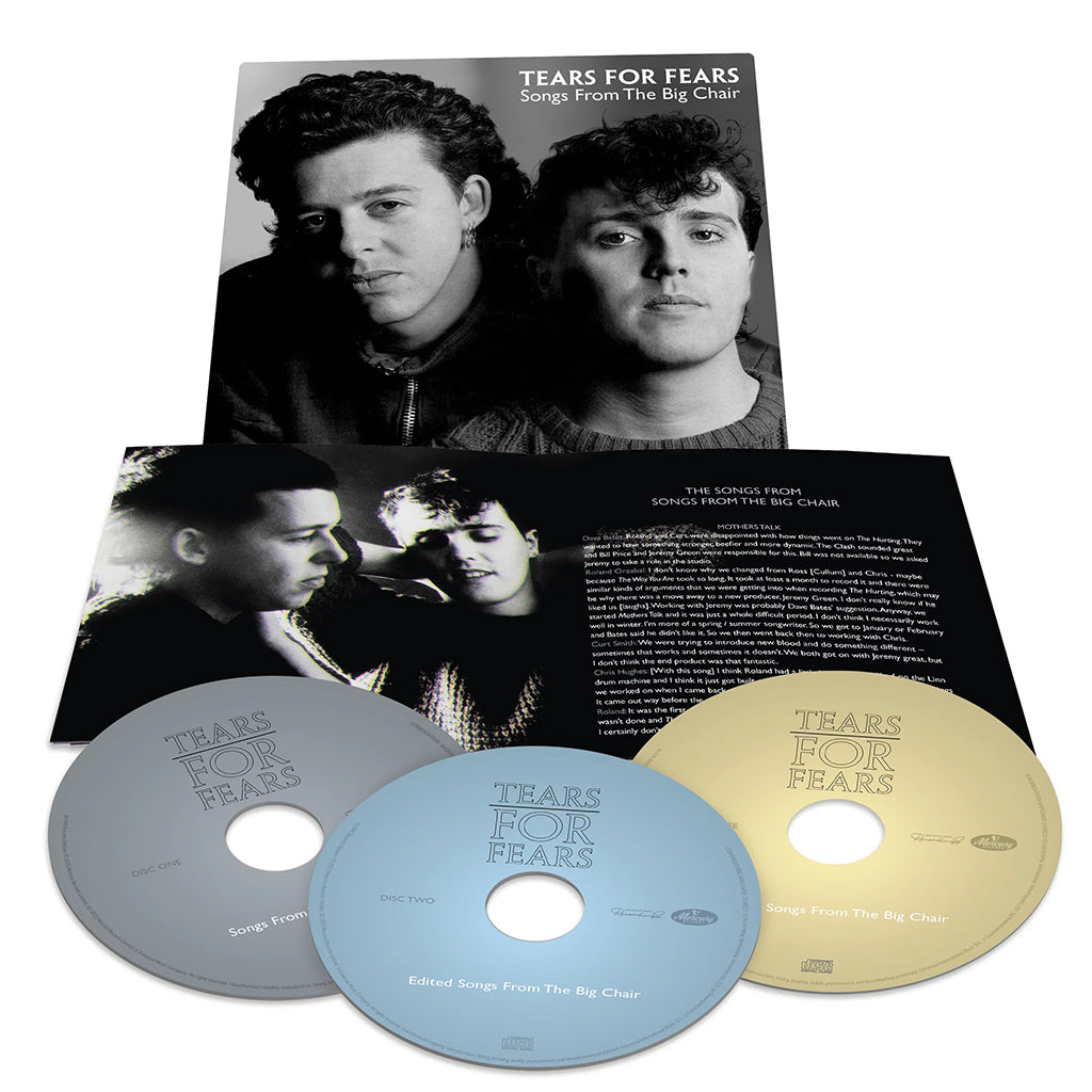 TEARS FOR FEARS - Songs From The Big Chair (40th Anniversary