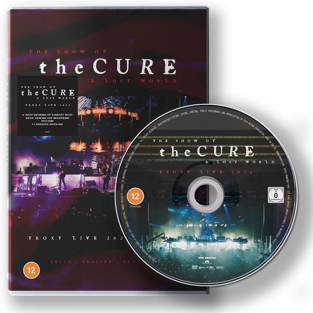 THE CURE - The Show Of A Lost World (Troxy Live 2024) - DVD