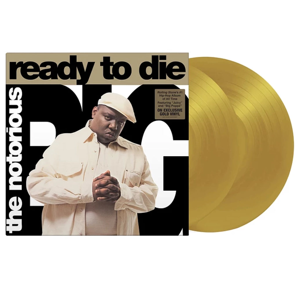 THE NOTORIOUS B.I.G. - Ready To Die (2023 Reissue) - 2LP - Gold Vinyl