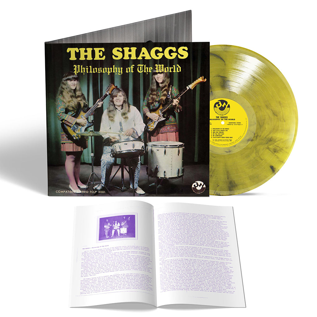 【V.A】/ Street Poets / DIF PRODUCTIONS THE SHAGGS - Philosophy Of The World (Reissue) - LP - 'Yellow