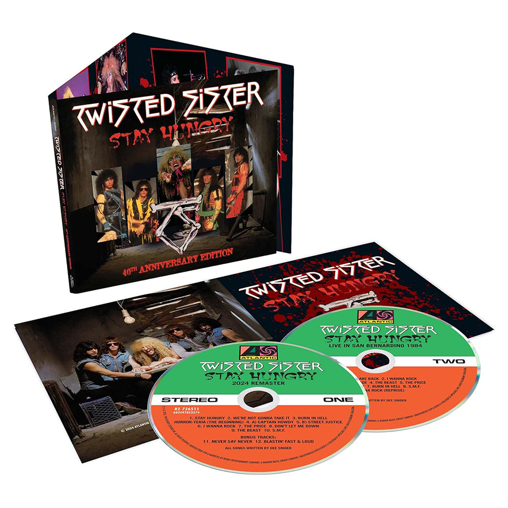TWISTED SISTER Stay Hungry (40th Anniversary Deluxe Edition) 2CD