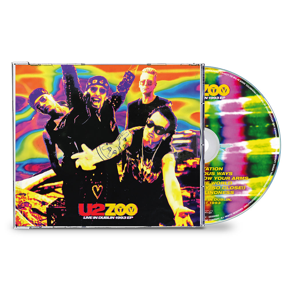 U2 - Zoo TV Live In Dublin 1993 EP - CD – Spindizzy Dublin