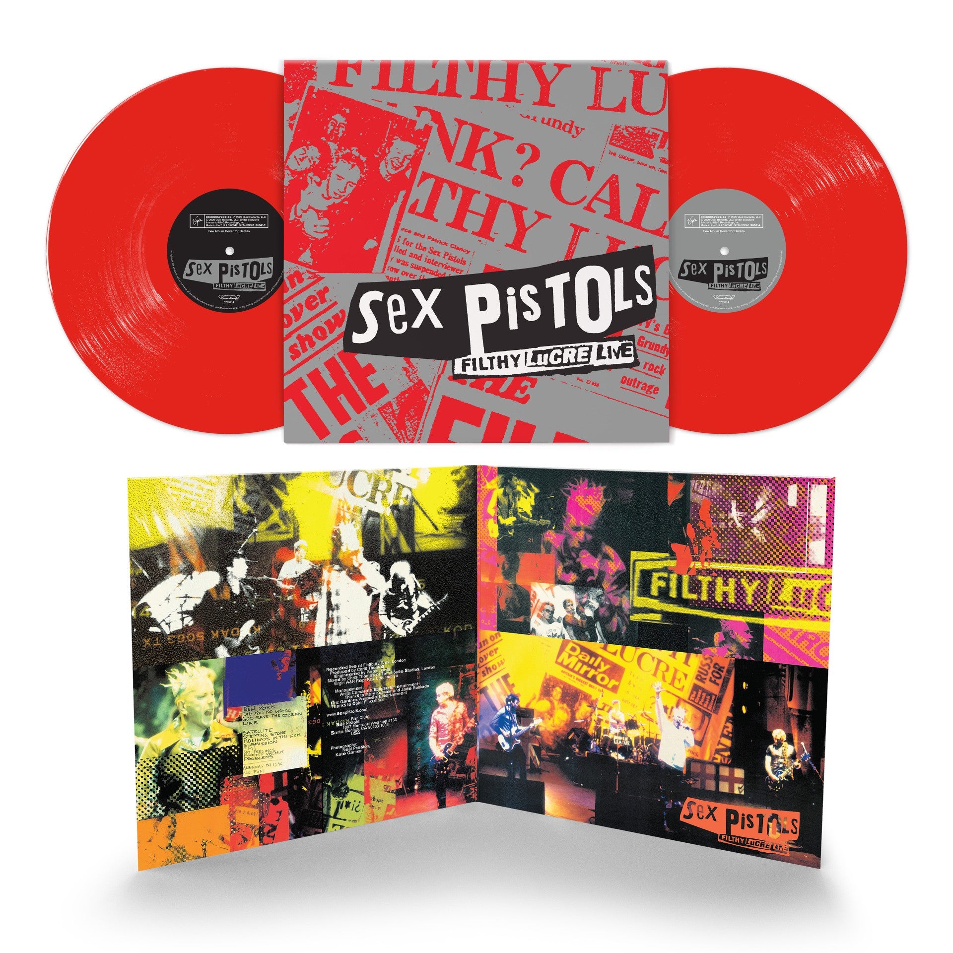 Sex Pistols - Filthy Lucre - 30th Anniversary – Spindizzy Dublin
