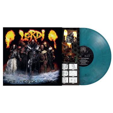 180g Numbered Blue Black & White Marbled Vinyl LP