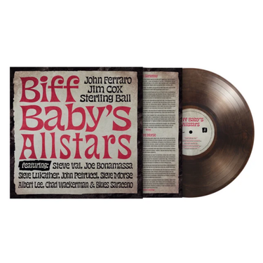 180g Crystal Clear & Black Marbled Vinyl LP