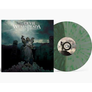 Green & Coke Bottle Clear Split w/ Green Splatter Vinyl LP