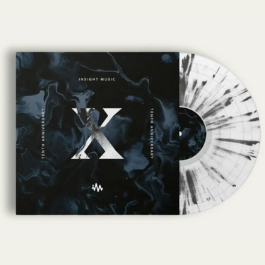 White & Black Splatter Vinyl LP