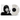 White & Black Marble Vinyl LP
