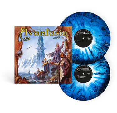 Blue Black Swirl Coloured Vinyl 2LP