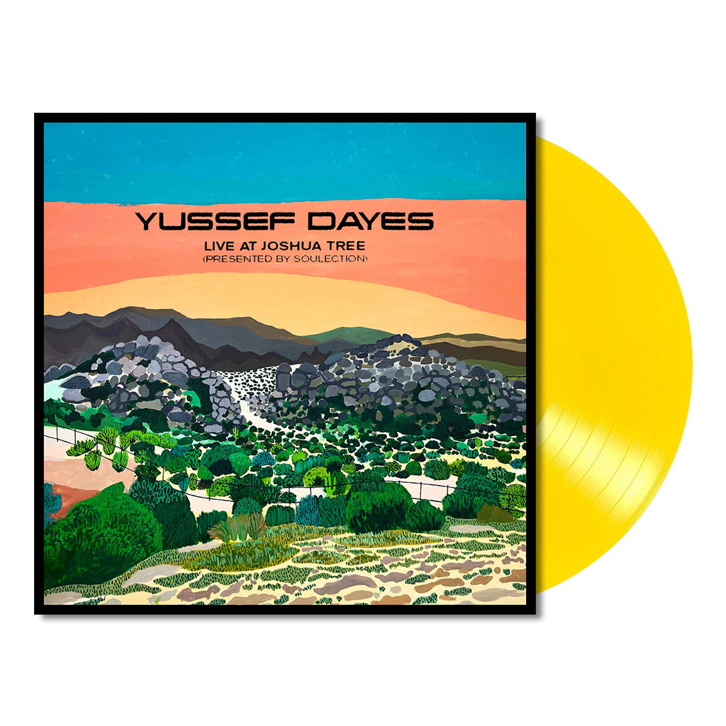 YUSSEF DAYES - Experience Live At Joshua Tree (Presented By Soulection) - 12'' EP - Yellow Vinyl