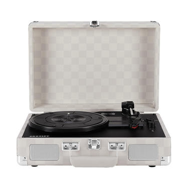 Crosley - Crosley Cruiser Plus Bluetooth Record Player (Almond Checkerboard Colour)