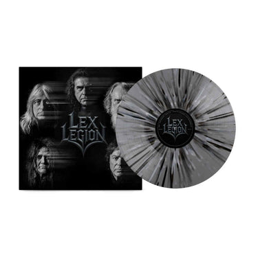 Blackened Steel Splatter Vinyl LP