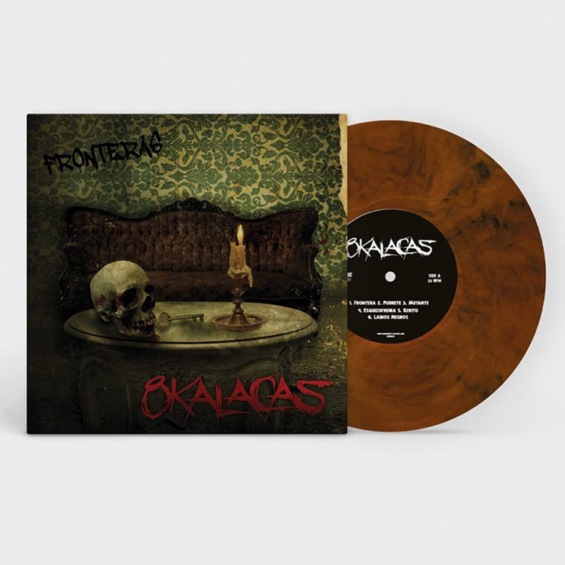 8 KALACAS - Fronteras - LP - Orange / Black Marbled Vinyl