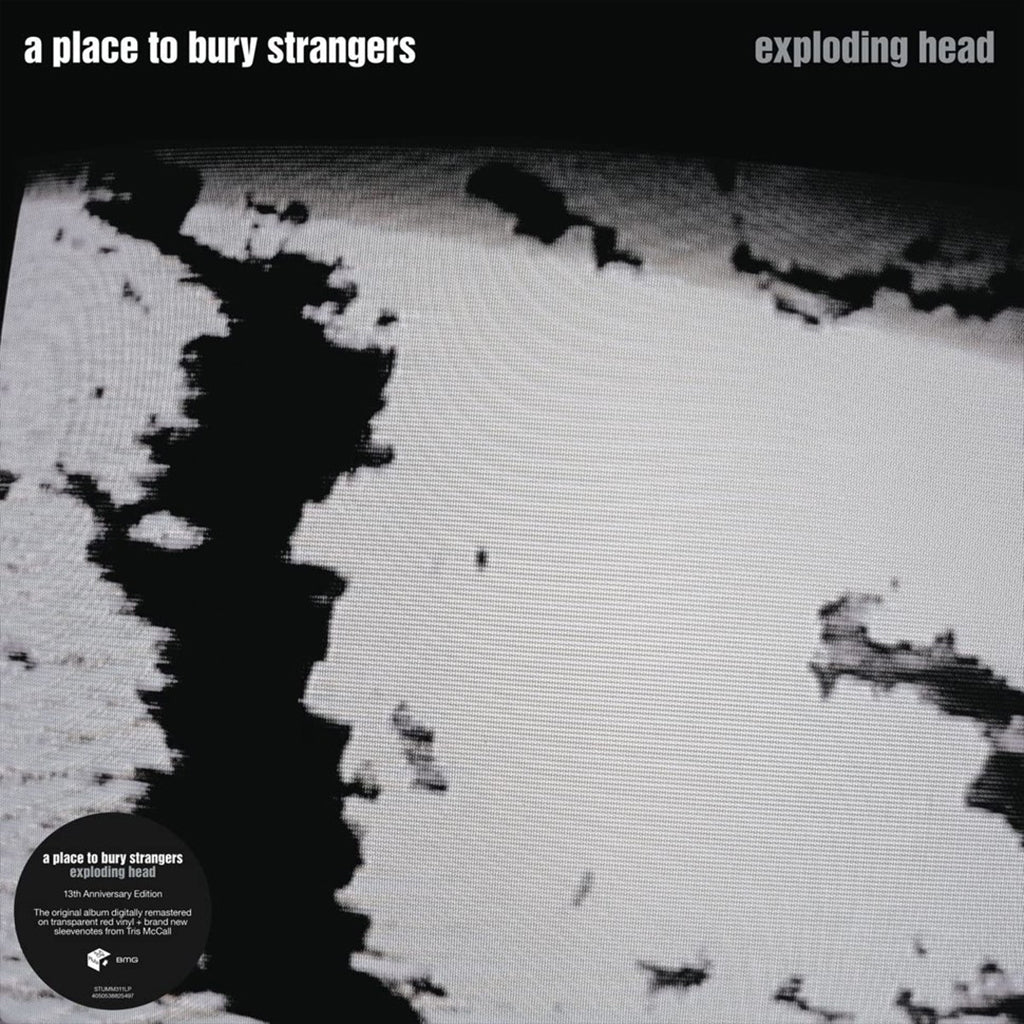 A PLACE TO BURY STRANGERS - Exploding Head (Remastered) - LP - Transparent Red Vinyl