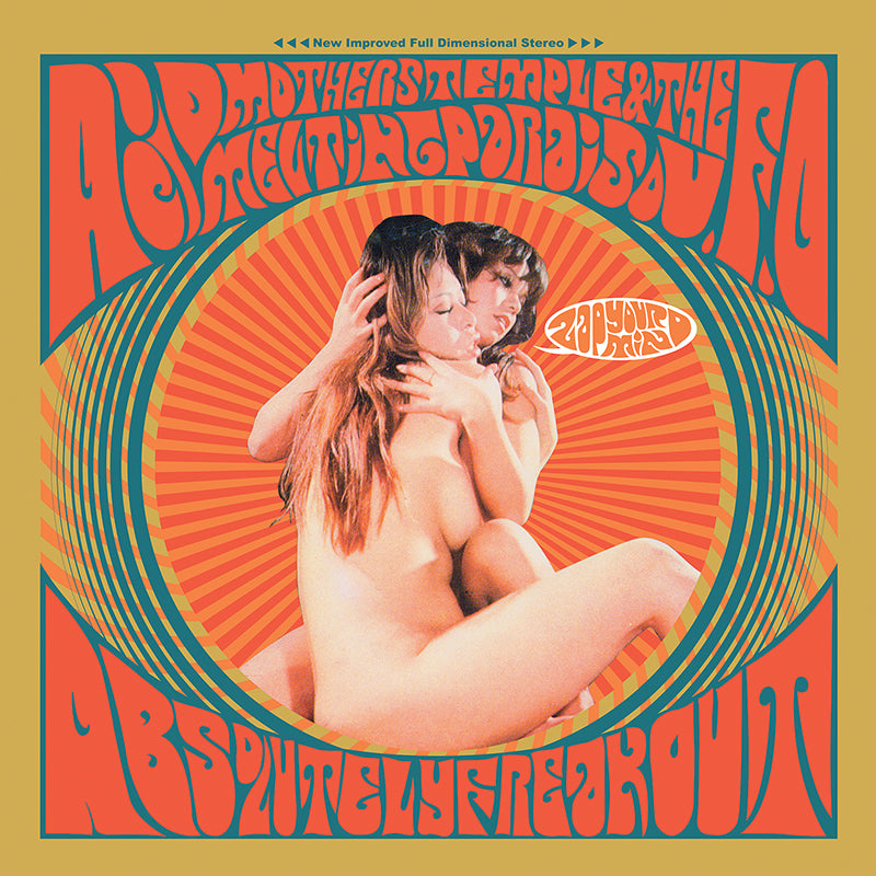 ACID MOTHERS TEMPLE & THE MELTING PARAISO UFO - Absolutely Freak Out! (Zap Your Mind) - 2LP - Yellow & Orange Vinyl [RSD 2022]