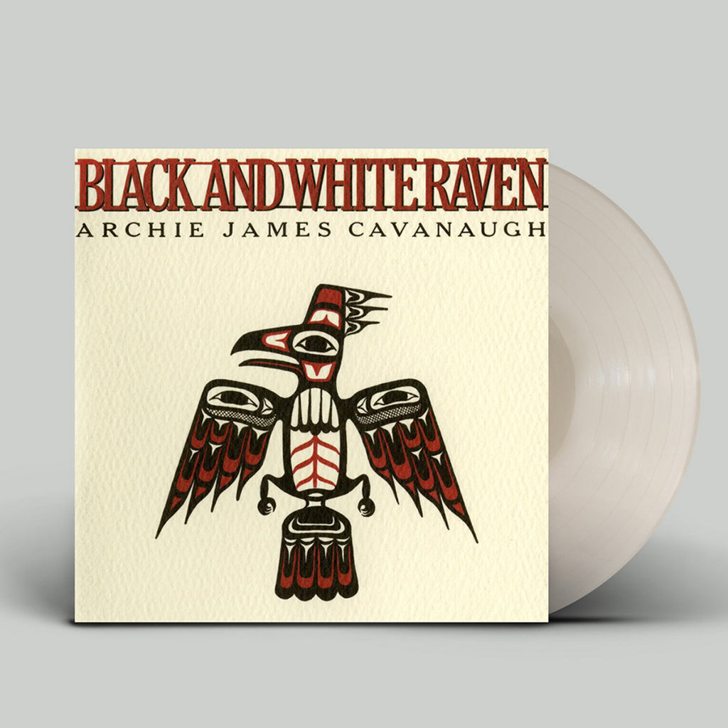 ARCHIE JAMES CAVANAUGH - Black And White Raven- LP - Blue w/ White & Black Splatter Vinyl
