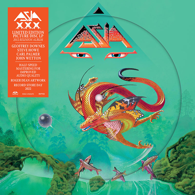 ASIA - XXX (10th Anniv. Half Speed Mastered Ed.) - LP - Picture Disc Vinyl [RSD 2022]