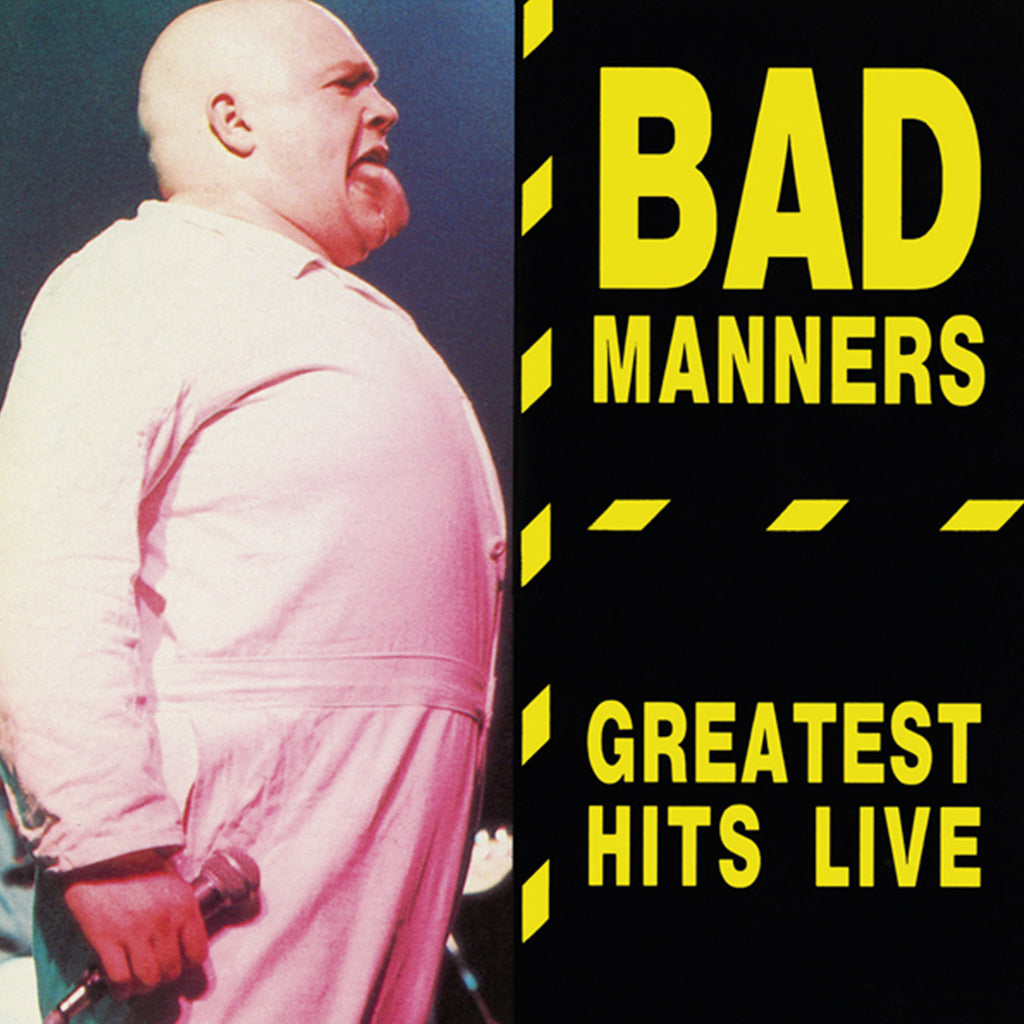 BAD MANNERS - Greatest Hits Live - LP - Clear Vinyl