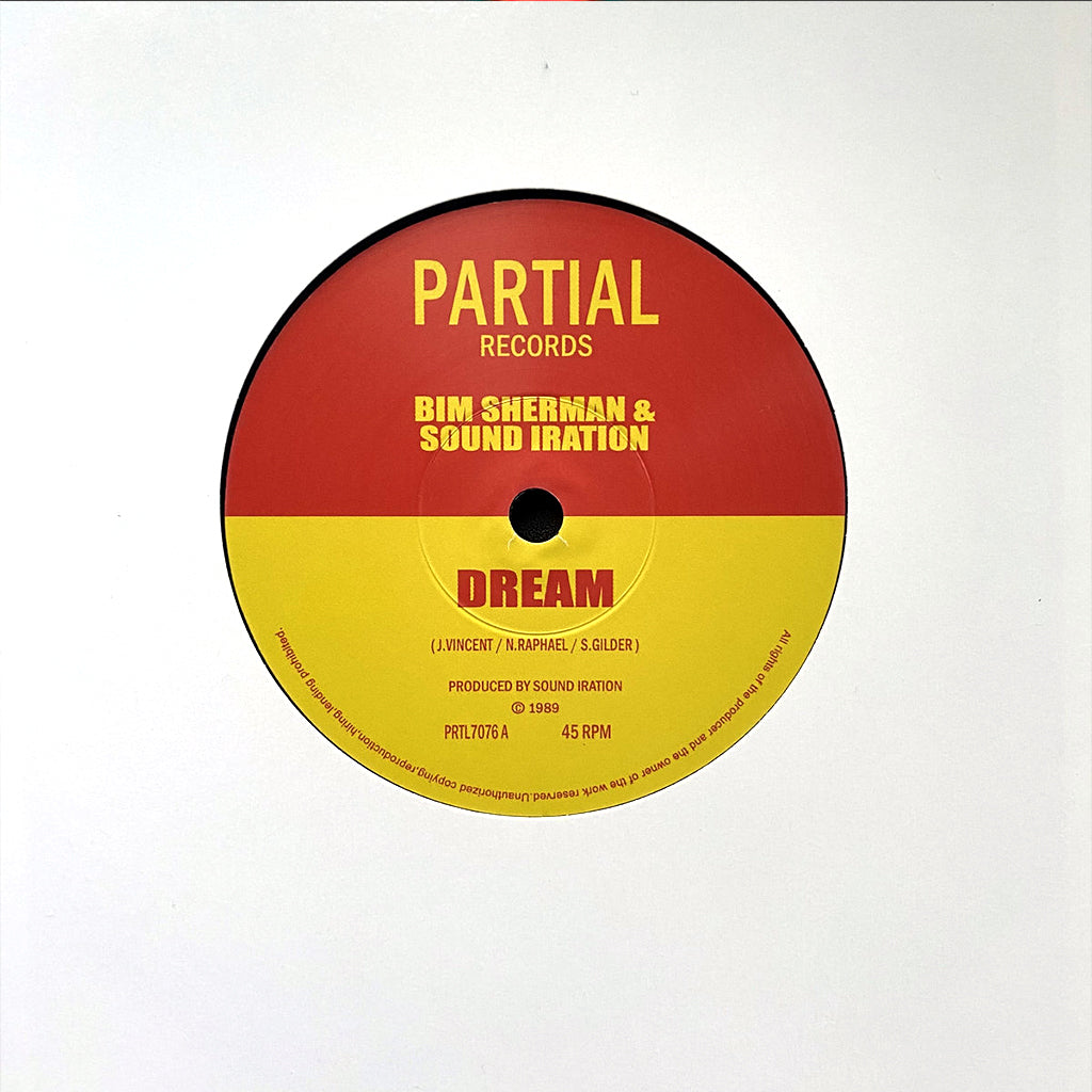 BIM SHERMAN / SOUND IRATION - Dream / Dream Version Part III - 7" - Vinyl