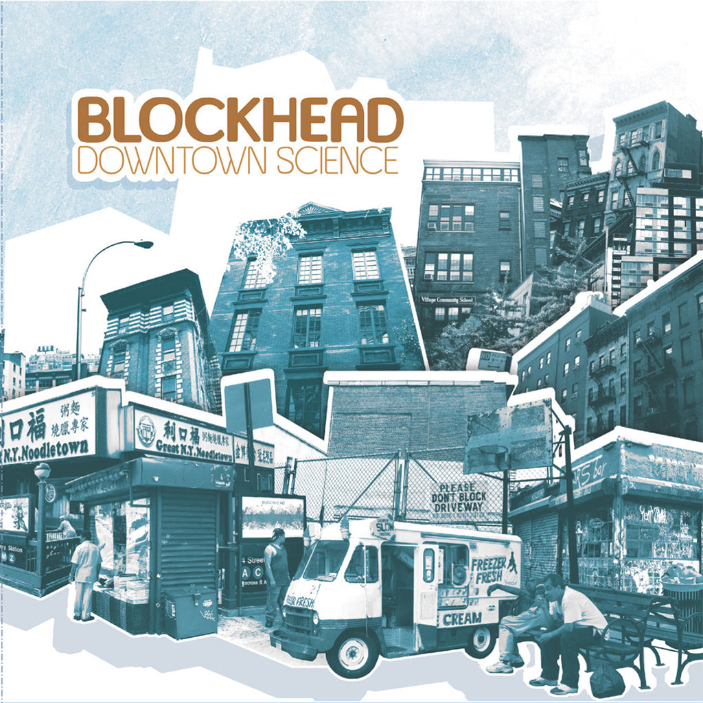 BLOCKHEAD - Downtown Science (2022 Repress) - 2LP - 180g Grey Marbled Vinyl