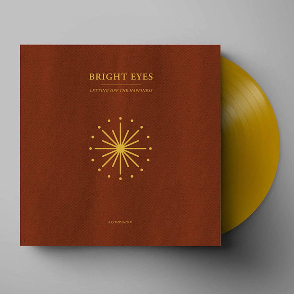 BRIGHT EYES - Letting Off The Happiness: A Companion - 12" EP - Opaque Gold Vinyl
