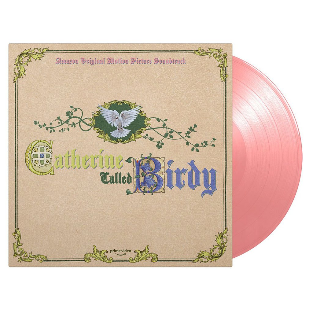 CARTER BURWELL & ROOMFUL OF TEETH - Catherine Called Birdy - OST - 2LP - Gatefold 180g Pink & White Marbled Vinyl