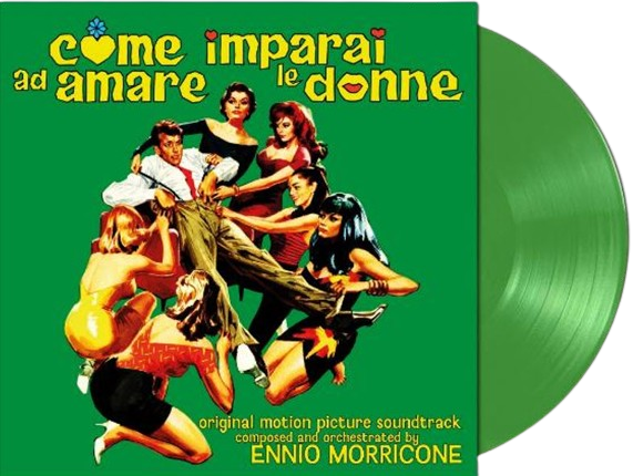 ENNIO MORRICONE - Come imparai ad amare le donne OST - 1 LP - Clear Green Vinyl  [RSD 2024]