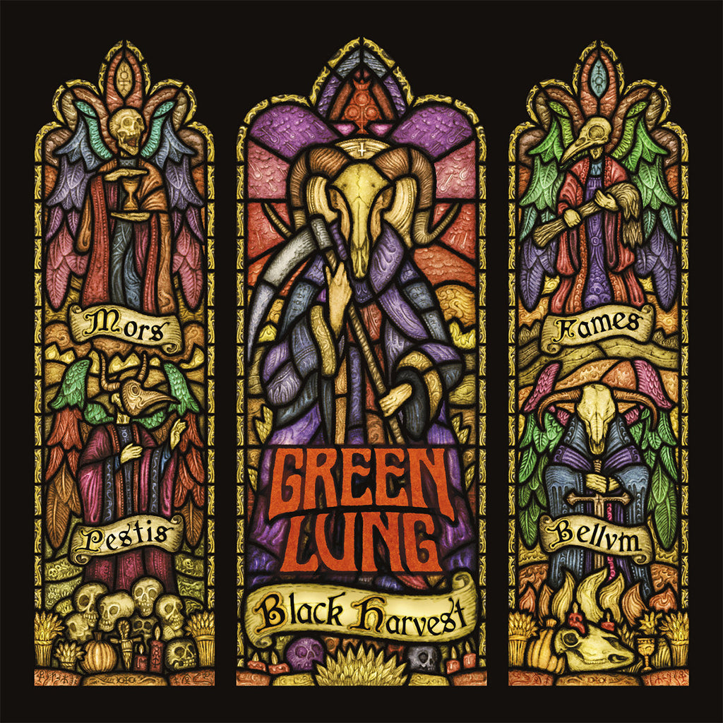 GREEN LUNG - Black Harvest (2022 Repress) - LP - Gatefold Orange Vinyl
