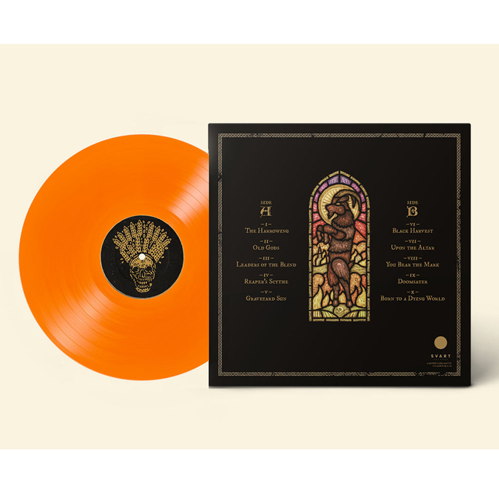 GREEN LUNG - Black Harvest (2022 Repress) - LP - Gatefold Orange Vinyl