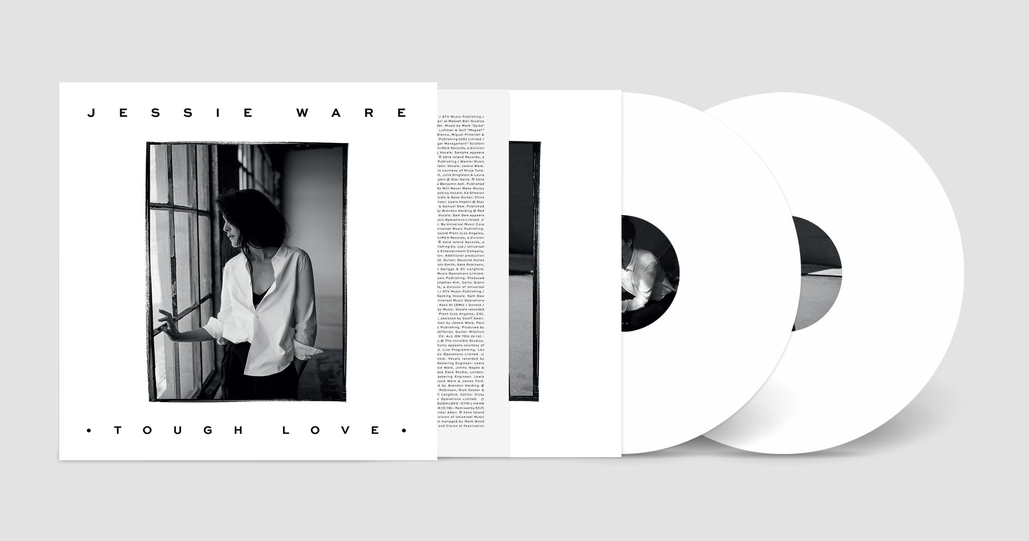JESSIE WARE - Tough Love 10th anniversary - 2 LP - 140g Solid White Vinyl  [RSD 2024]