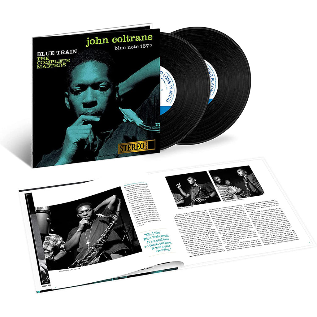 JOHN COLTRANE - Blue Train - The Complete Masters (Blue Note Tone Poet Series - Stereo Ed.) - 2LP - Gatefold 180g Vinyl