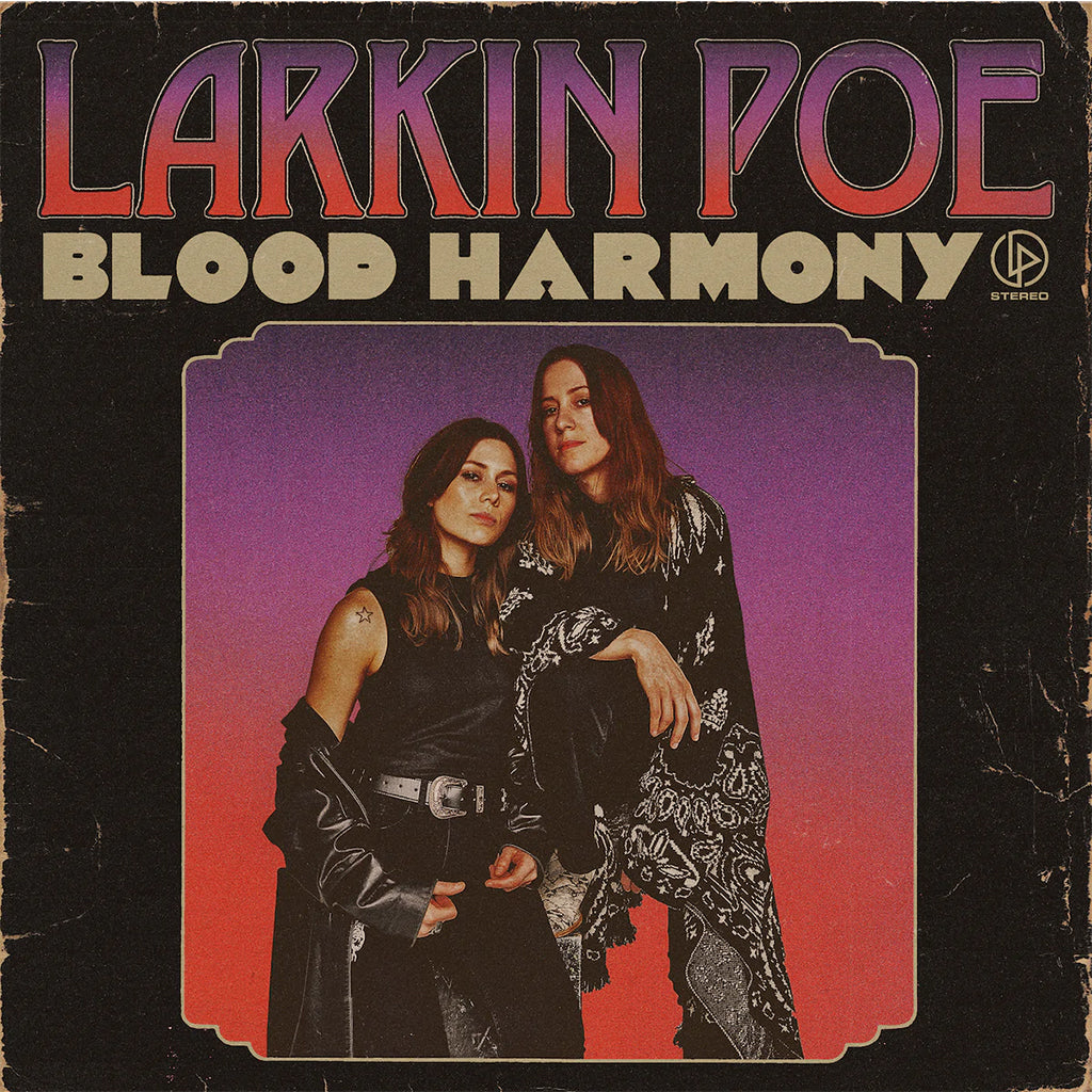 LARKIN POE - Blood Harmony - LP - Opaque Apple Red Vinyl