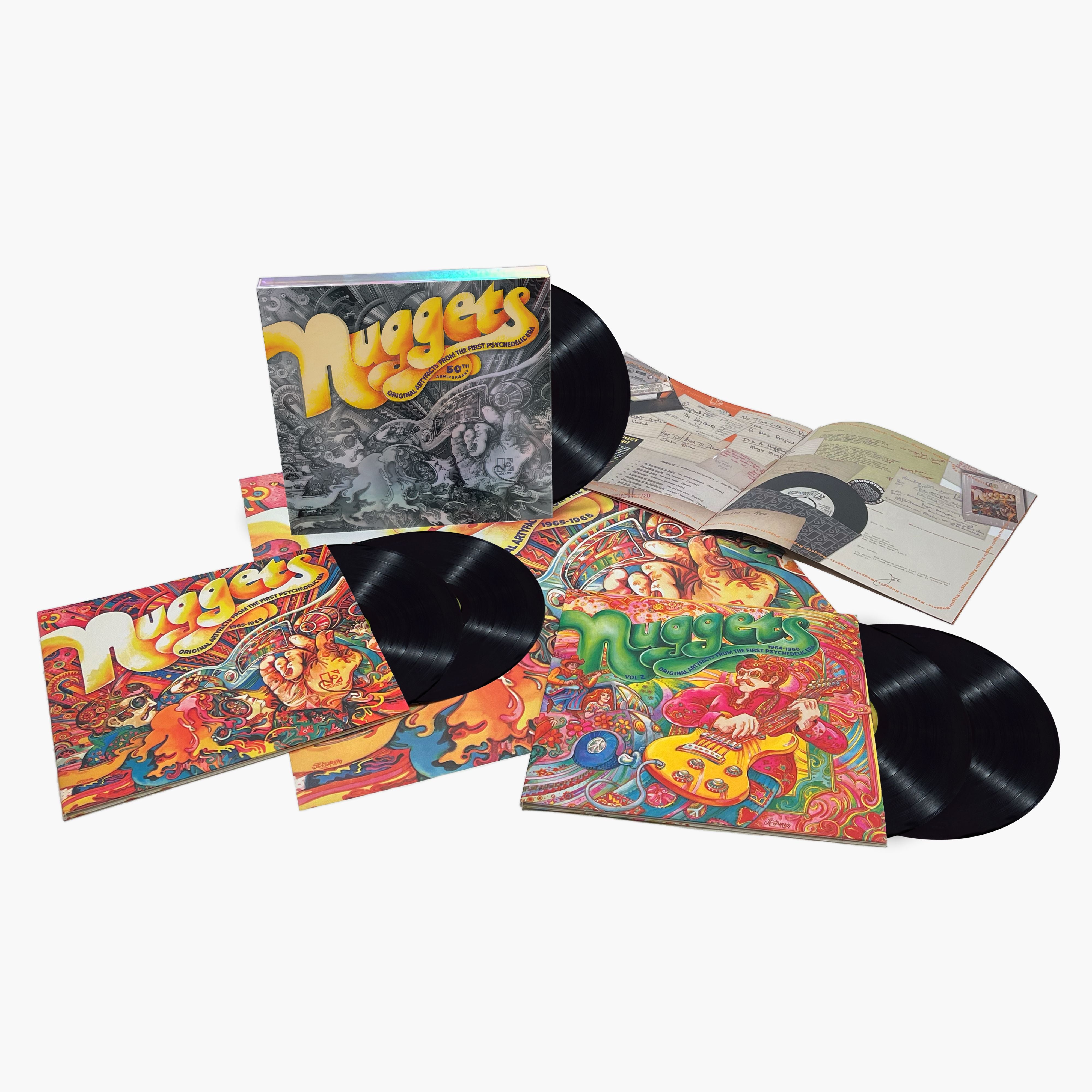 NUGGETS - 50th Anniversary Box - 5LP - Vinyl [RSD23] – Spindizzy