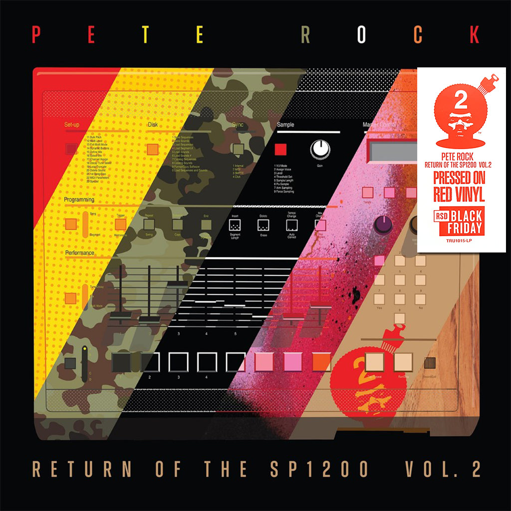 PETE ROCK - Return Of The SP1200 Vol. 2 [BLACK FRIDAY 2022] - LP - Red Vinyl [NOV 25]