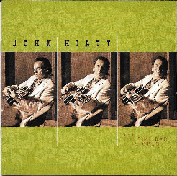 JOHN HIATT - The Tiki Bar Is Open - LP - Limited Transparent Green/White Vinyl