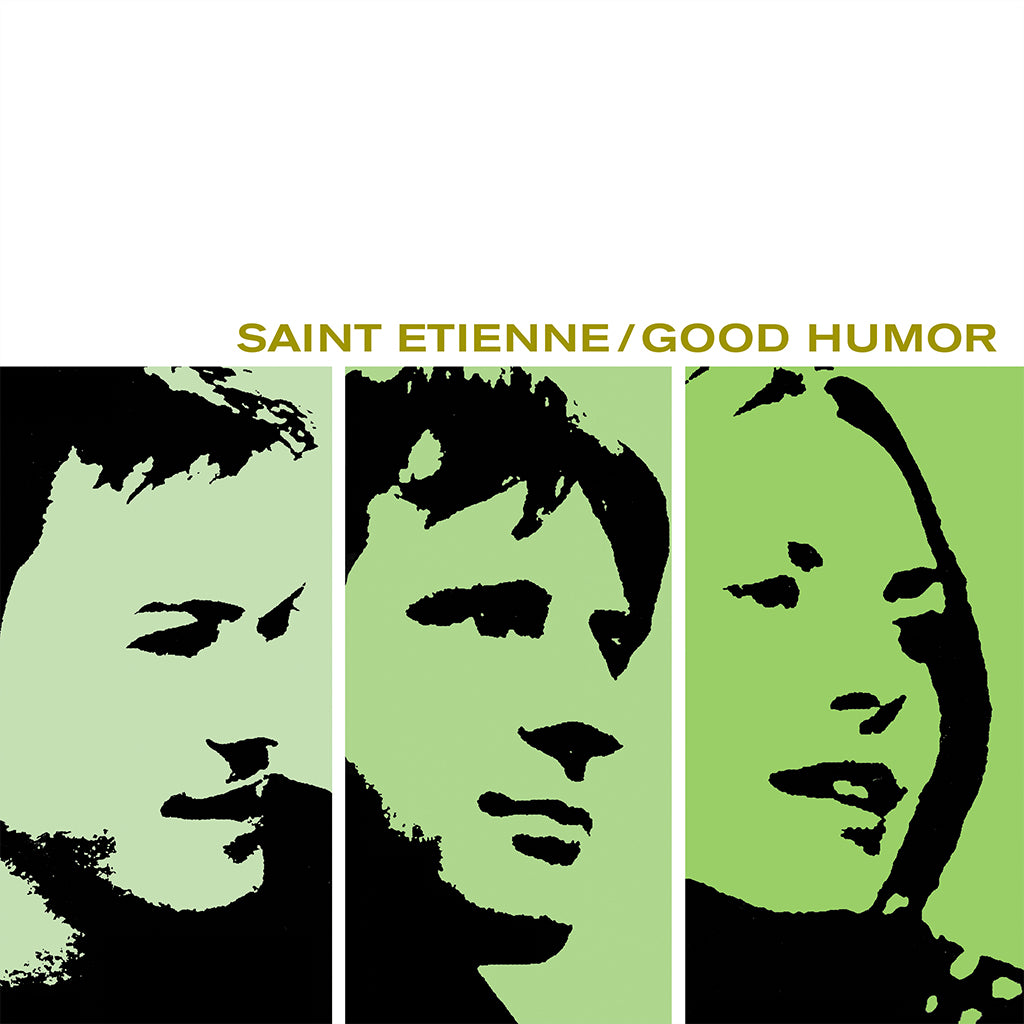SAINT ETIENNE - Good Humor - 25th Anniversary Edition - LP - 180g Transparent Green  w/ White & Dark Green Splatter Vinyl