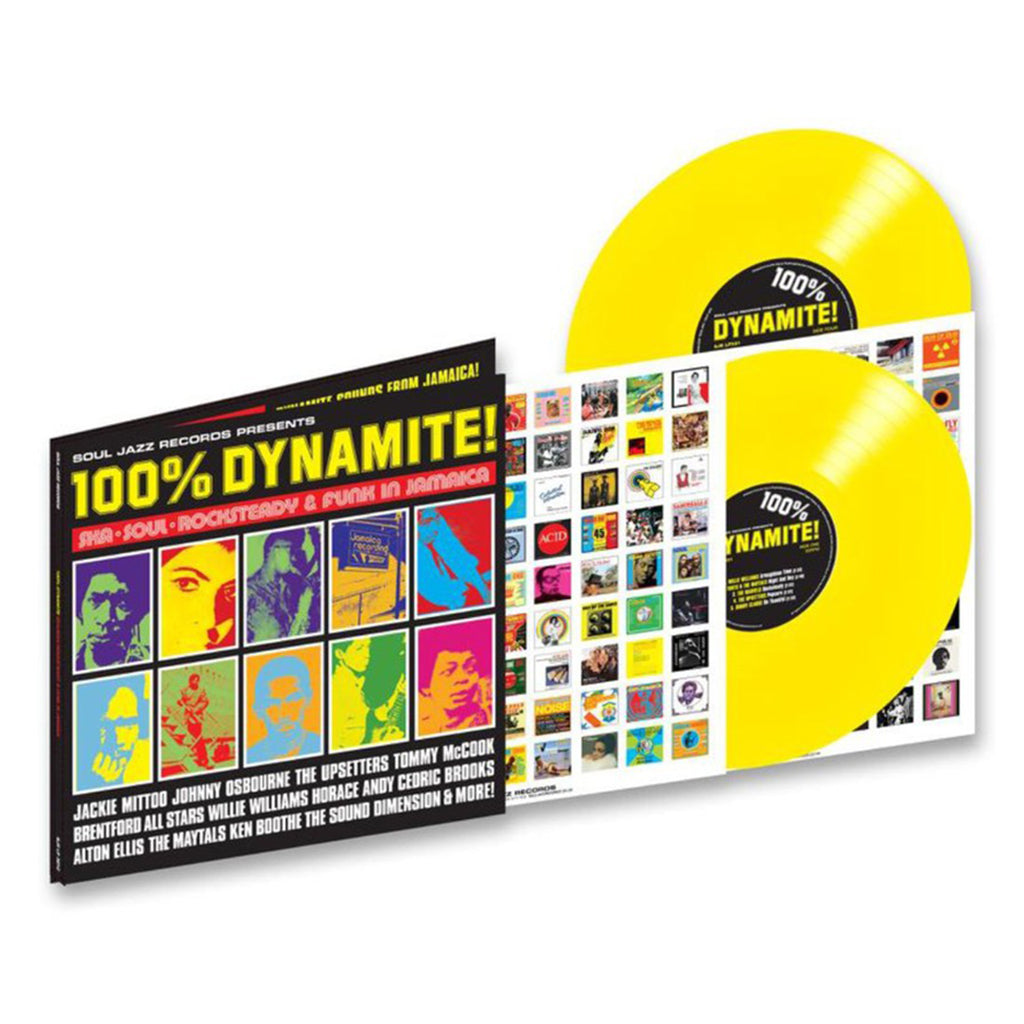 名作！オリジナル盤「100%DYNAMITE! / 200%DYNAMITE!」 soul jazz records presents 100% dynamite 名作！オリジナル盤「100