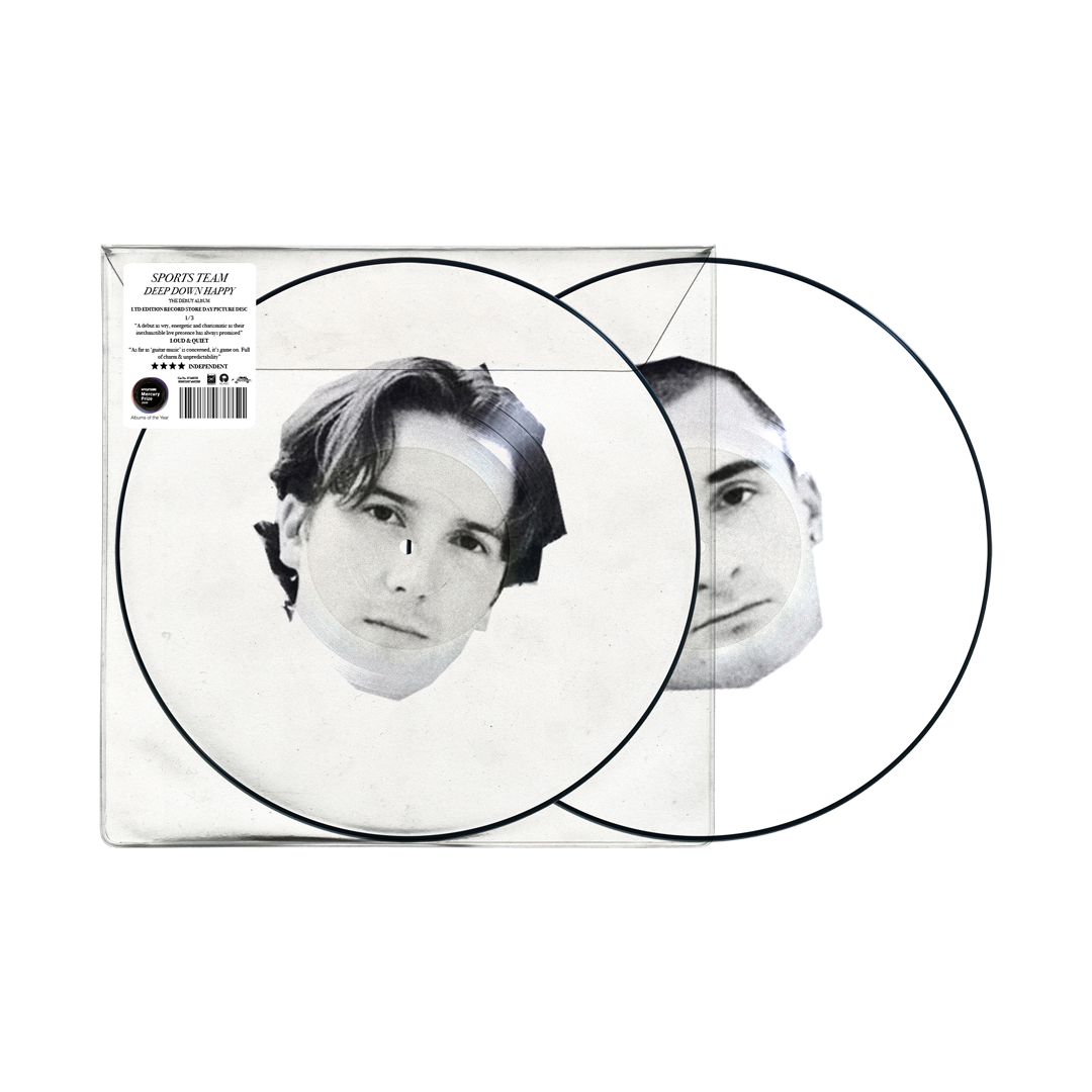 SPORTS TEAM - Deep Down Happy (Version 3) - LP - Limited Picture Disc [RSD2020-OCT24]