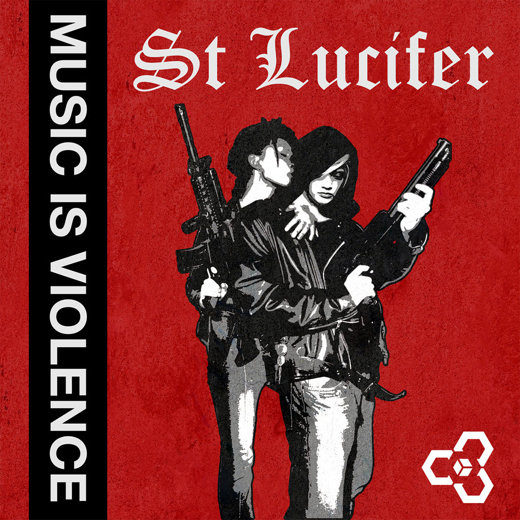 ST LUCIFER - Music Is Violence - LP - Red Vinyl